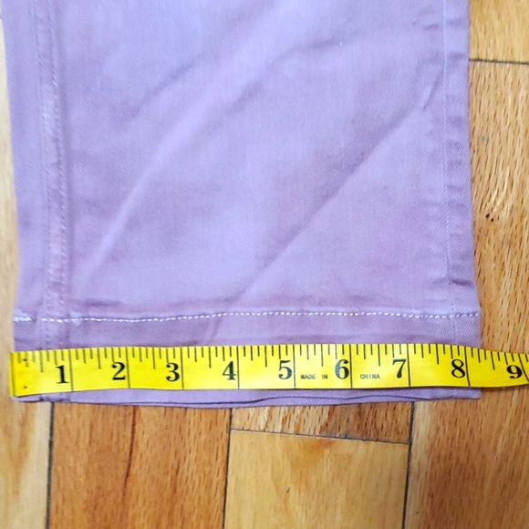 ANTHROPOLOGY PANTS SIZE 32 BRAND NEW NO LAVEL THE COLOR IS LIGHT PURPLES PINK - Picture 9 of 17